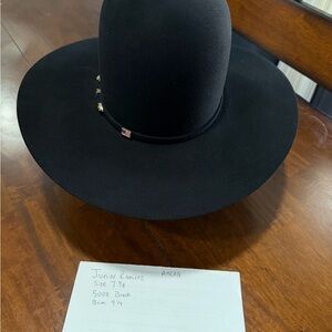 Black Wide-Brim Hat